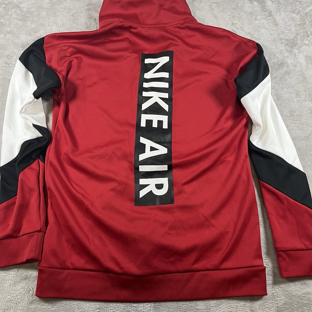 Nike Air Full Zip Red Black Track Jacket Men's Size S 561323‎